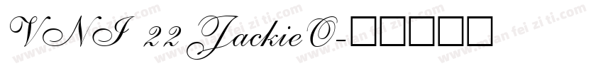 VNI 22 JackieO字体转换